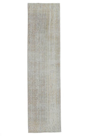 Delfin - Antique Floral Faded Oushak Runner