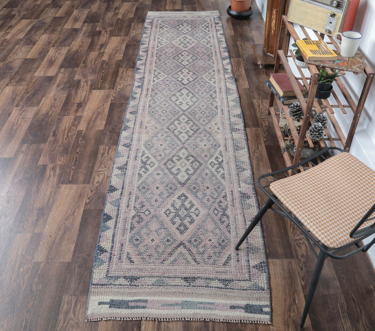 Dilani - Pastel Purple Vintage Runner Rug