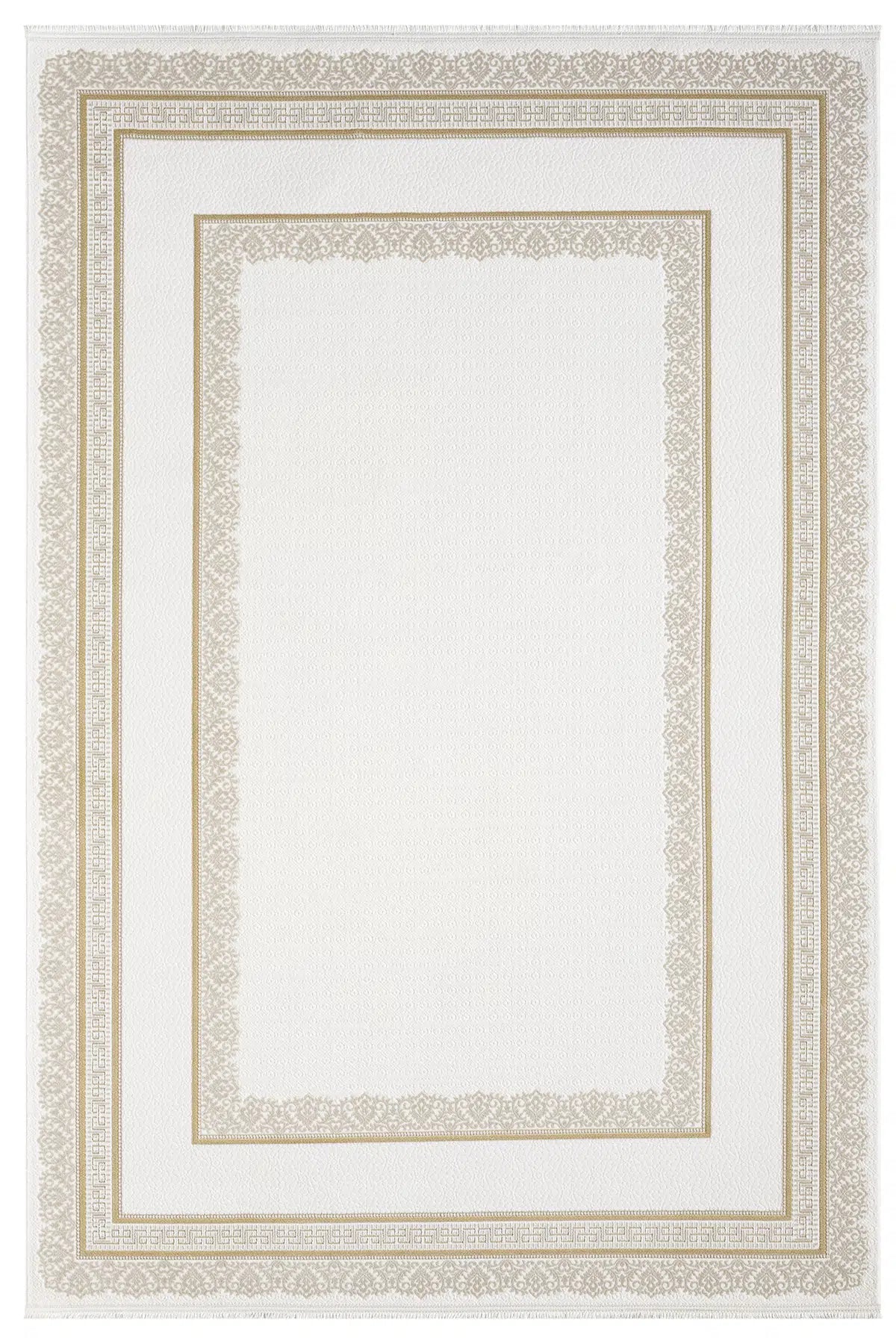 Gold Soyut Mermer Dokulu Lüks Modern Halı - 0278GD
