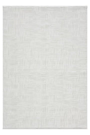 Gri Soyut Mermer Dokulu Lüks Modern Halı - 0271GD