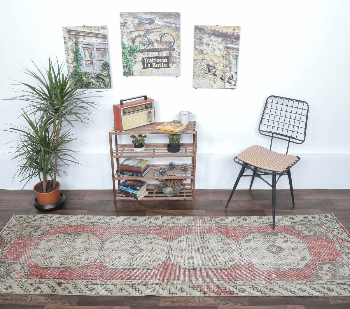 Eleanor - Faded Vintage Runner Rug