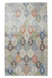 Estella - Colorful Damask Vintage Hereke Rug