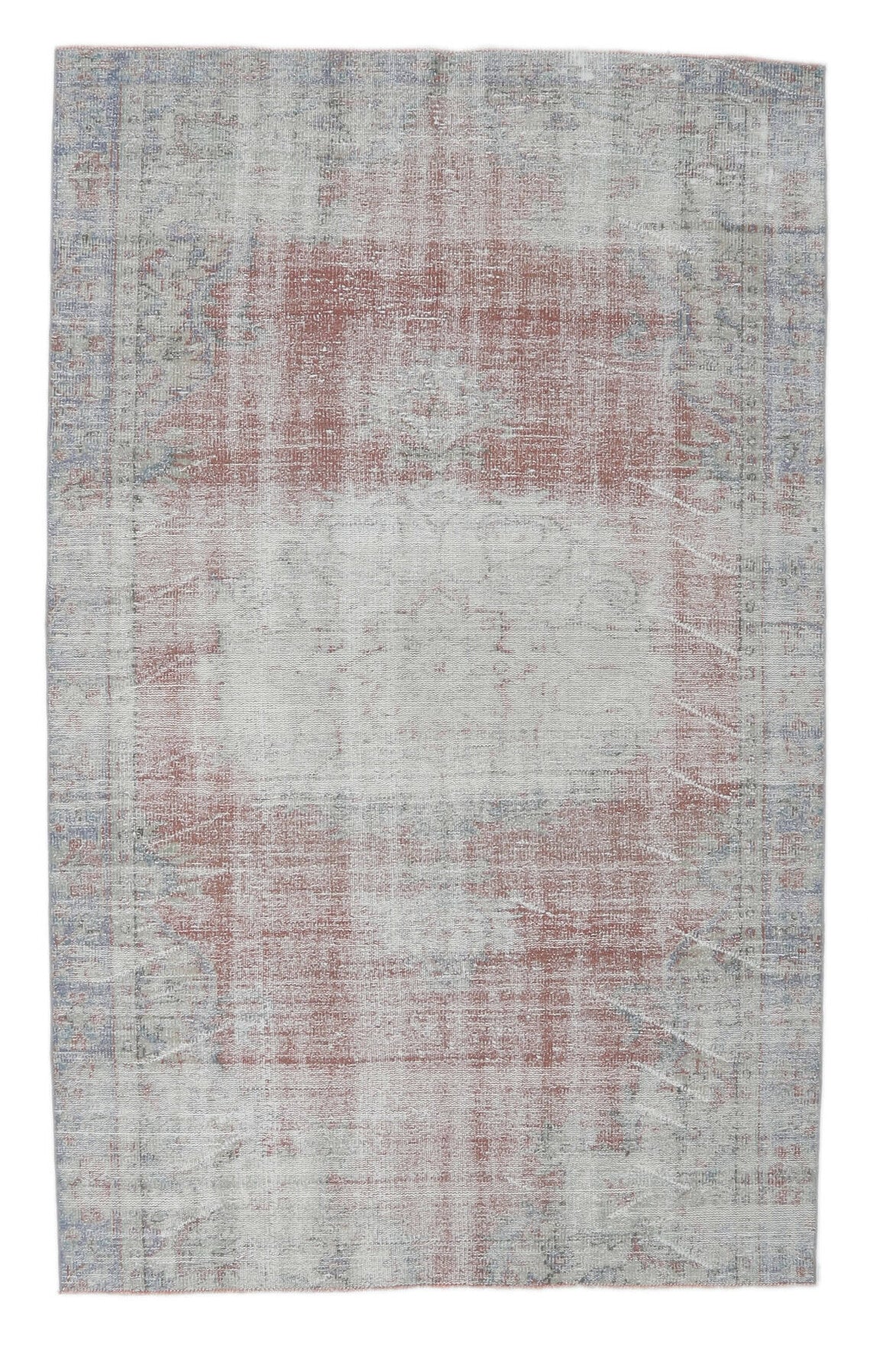 Estelle - Faded Red Oriental Area Anatolian Rug