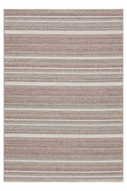 Bordo Otantik Kilim Desenli Etnik Modern Halı - 2550BE