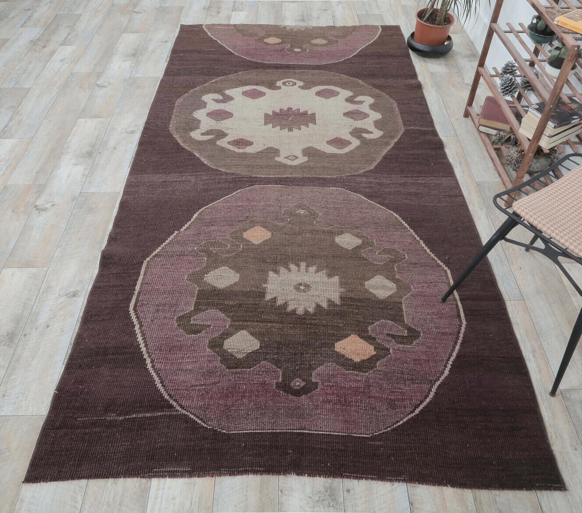 Gokcegol - Turkish Elder WIDE Oushak Runner Rug