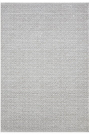 Gri Soyut Çizgisel Dokulu Modern Halı - 903GG