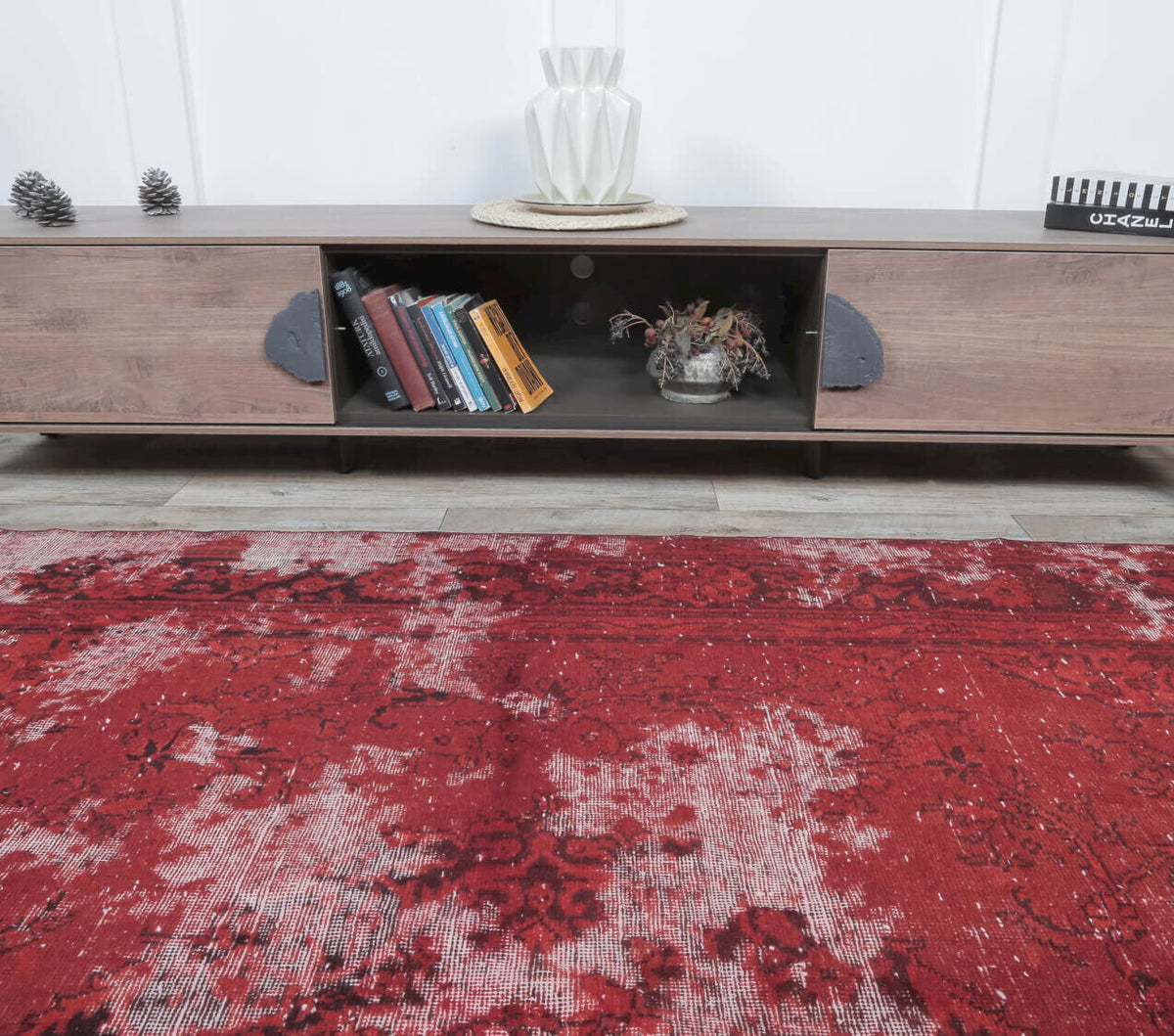 Hacer - Oushak Overdyed & Distressed Area Rug