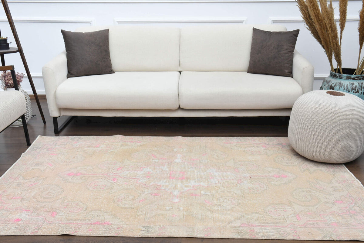 Antique Handmade Turkish Area Rug