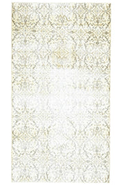 Handmade Vintage Floral Oushak Rug
