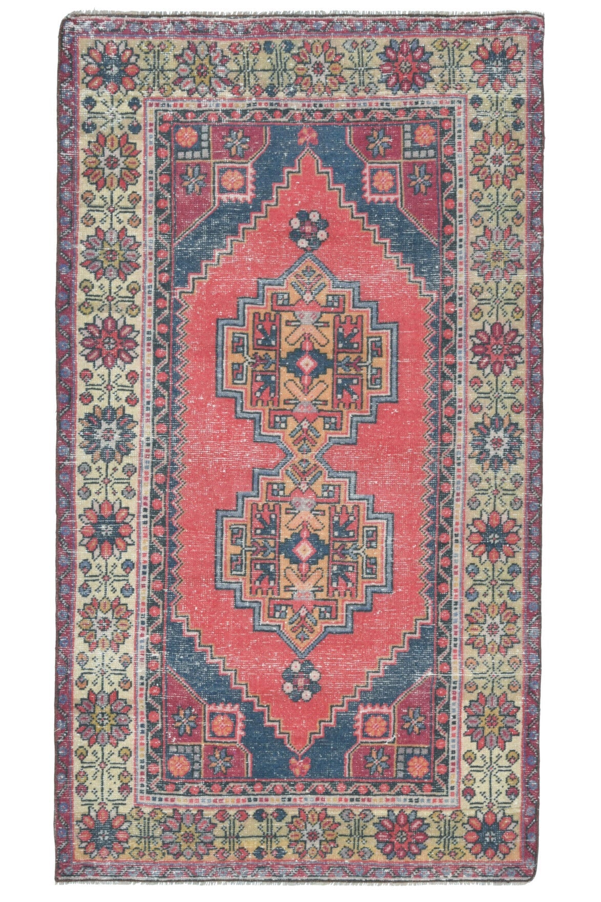 Handmade Vintage Area Rug