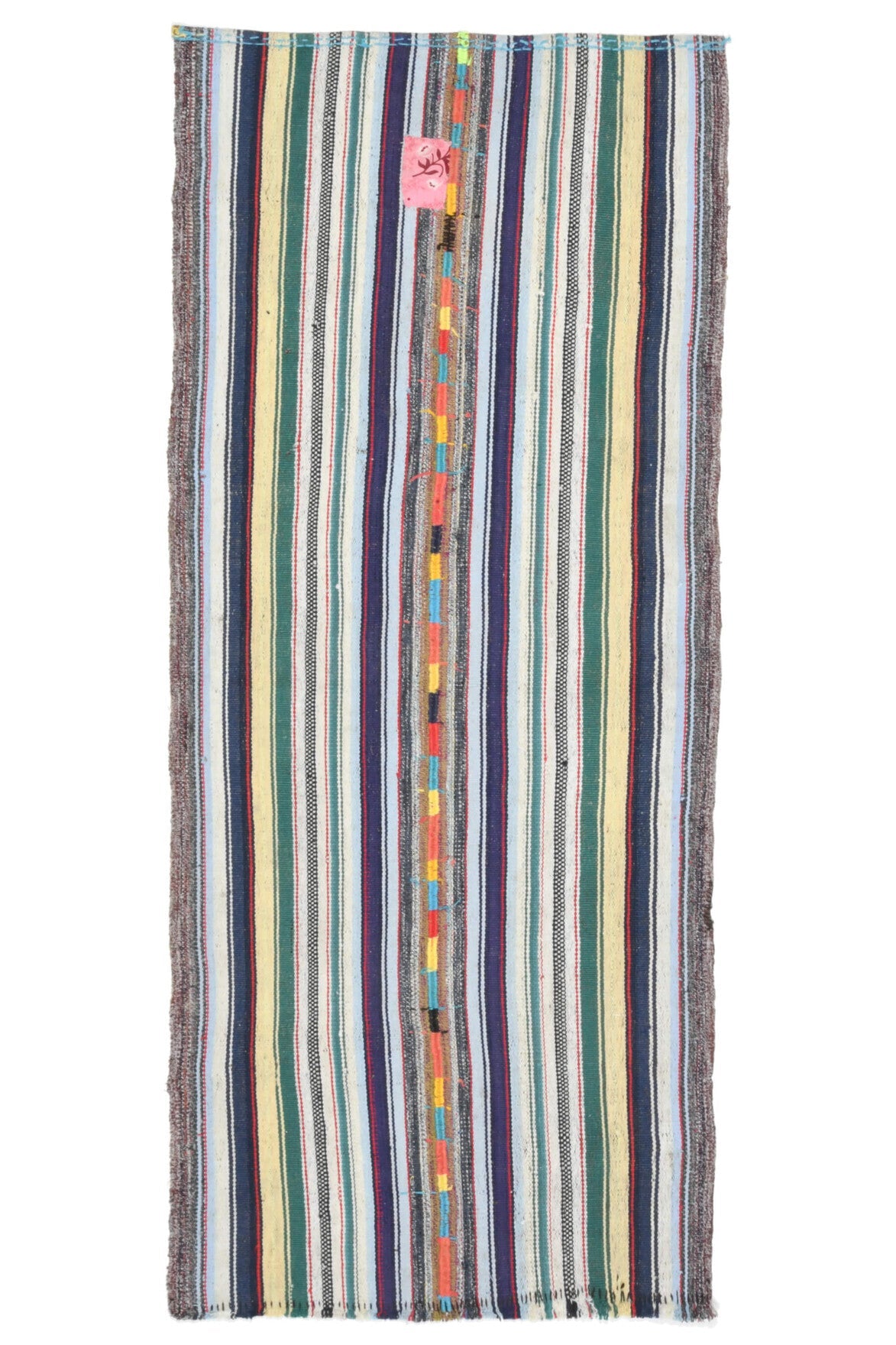 Handmade Vintage Kilim Runner Rug