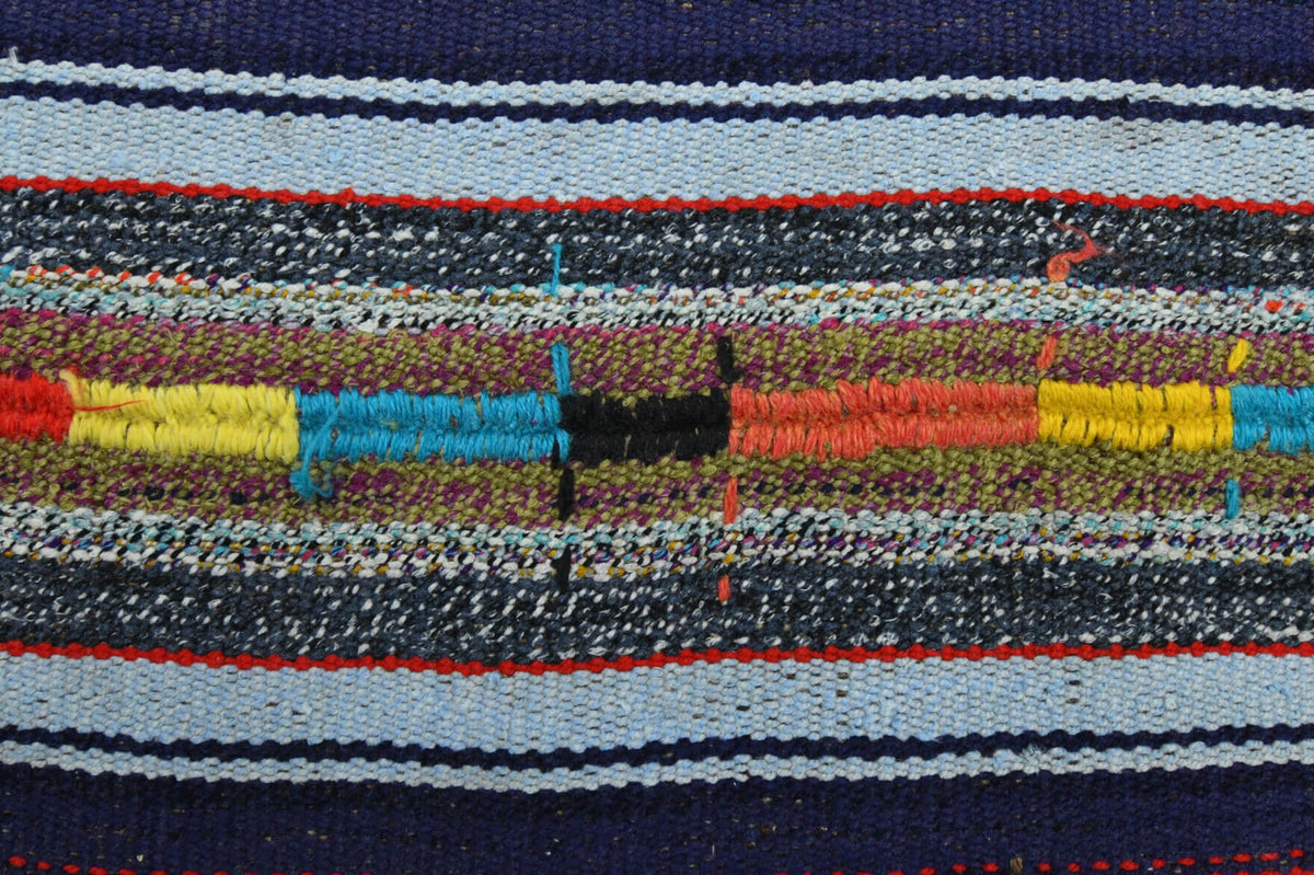 Handmade Vintage Kilim Runner Rug