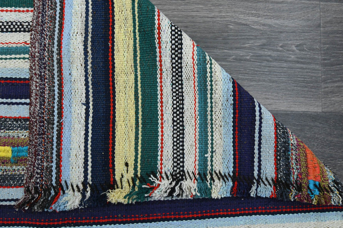 Handmade Vintage Kilim Runner Rug