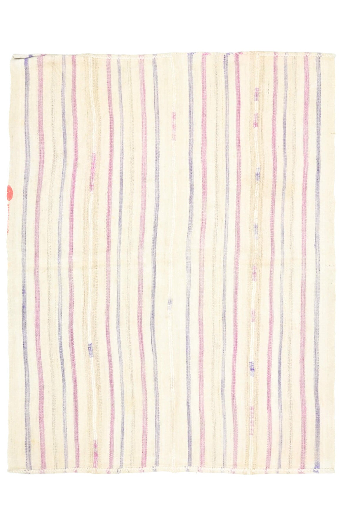 Cream Colored - Handmade Vintage Area Rug