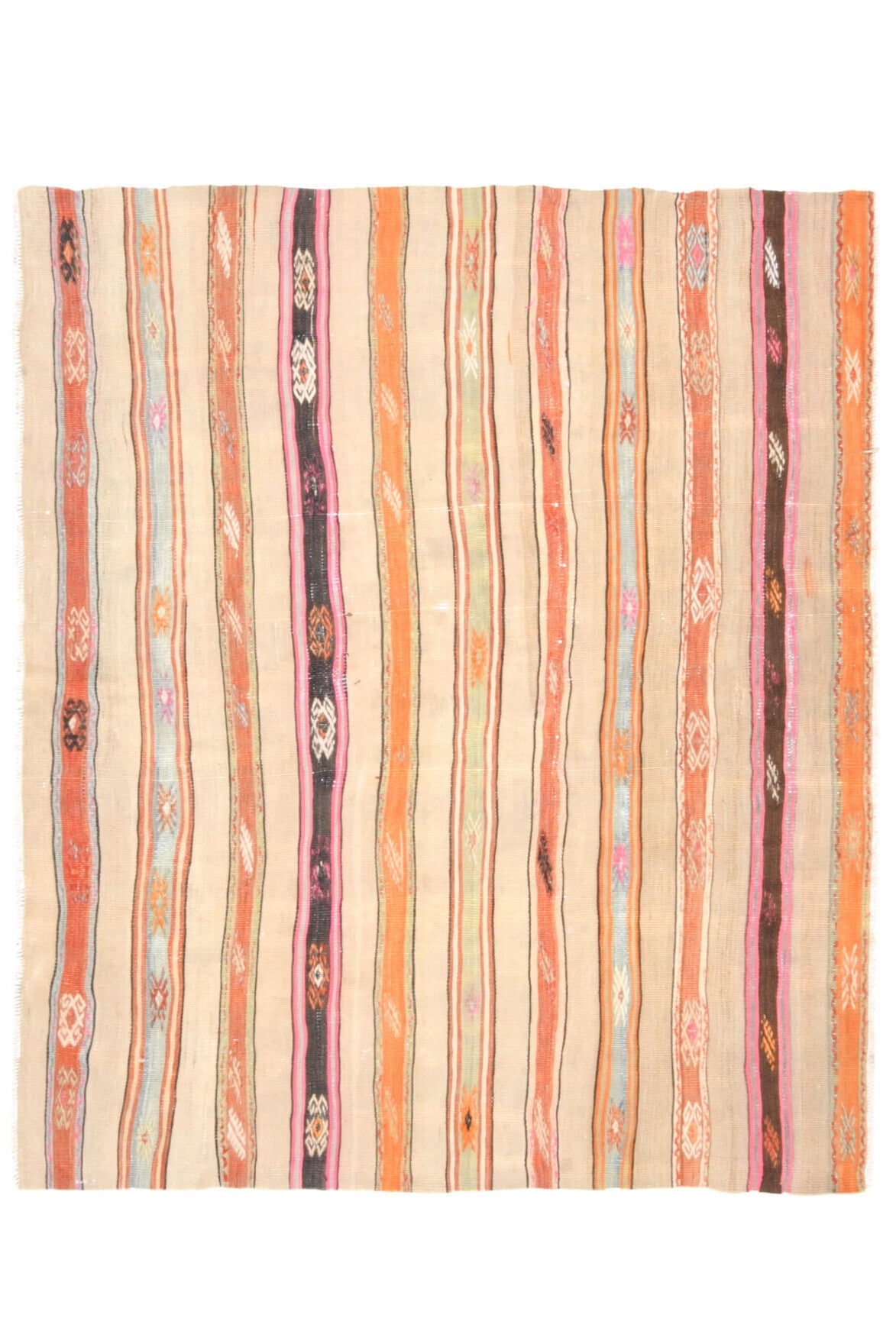 Vintage Halı 124x142 cm