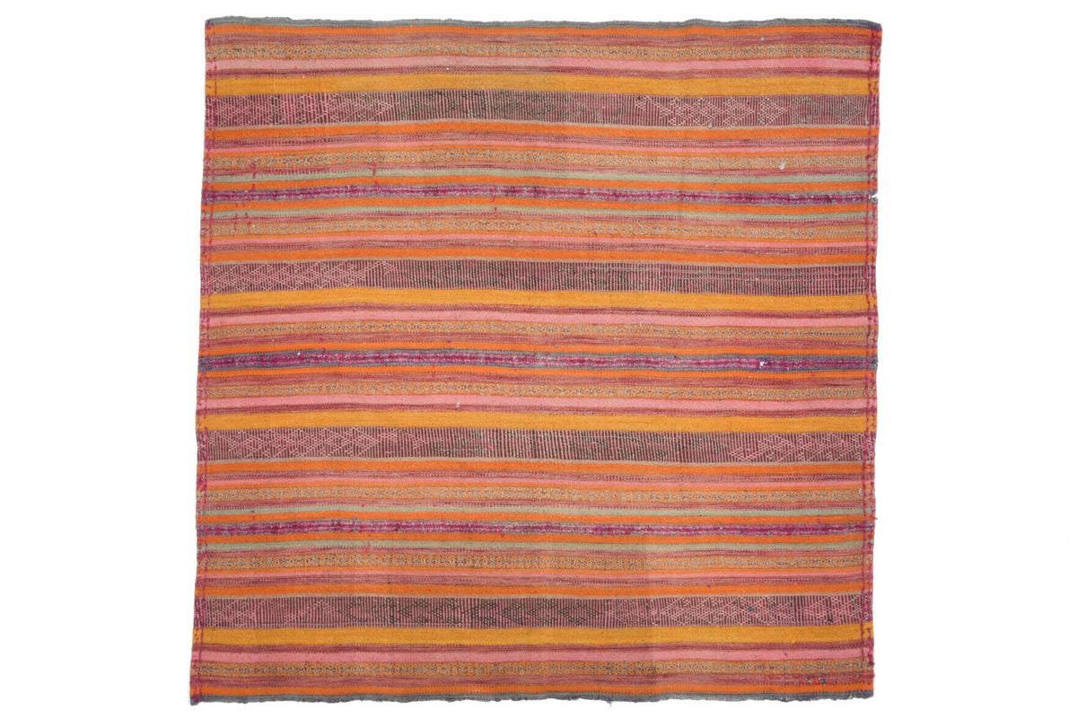 Handmade Vintage Square Area Rugs