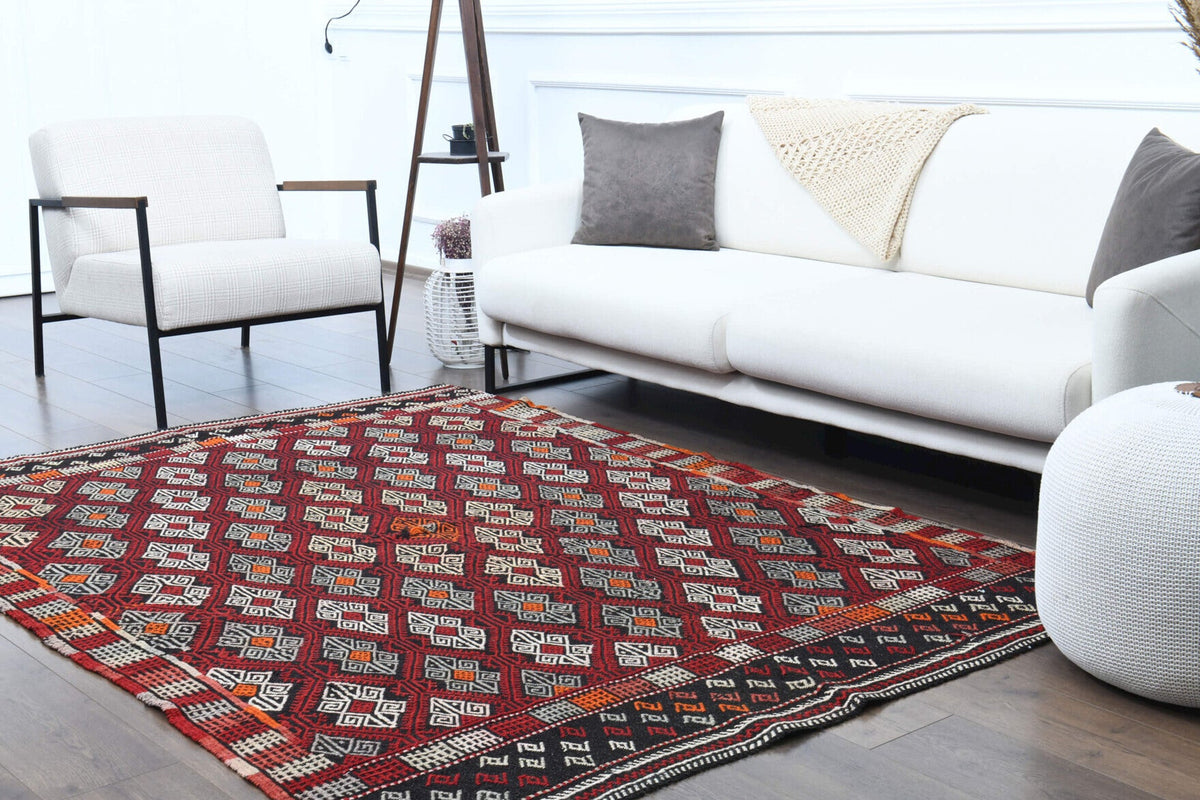 Handmade Vintage Area Rug