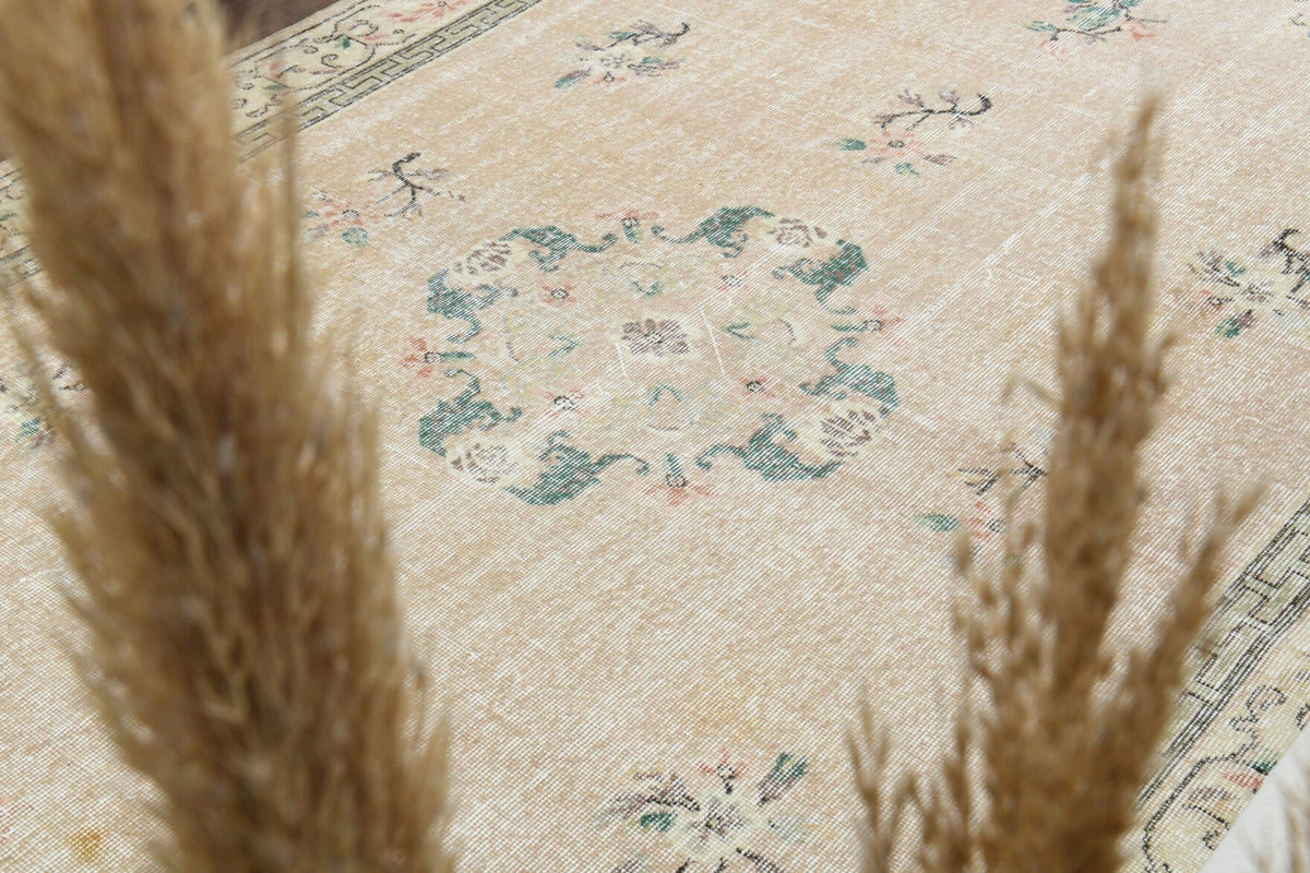 Turkish Classics - Oriental Vintage Area Oushak Rug