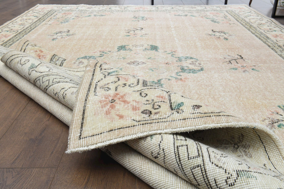 Turkish Classics - Oriental Vintage Area Oushak Rug