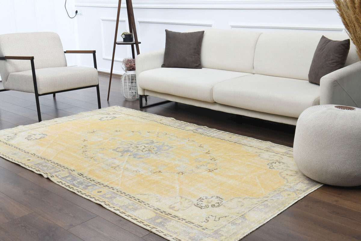 1960&prime;s - Handmade Wool Area Anatolian Rug