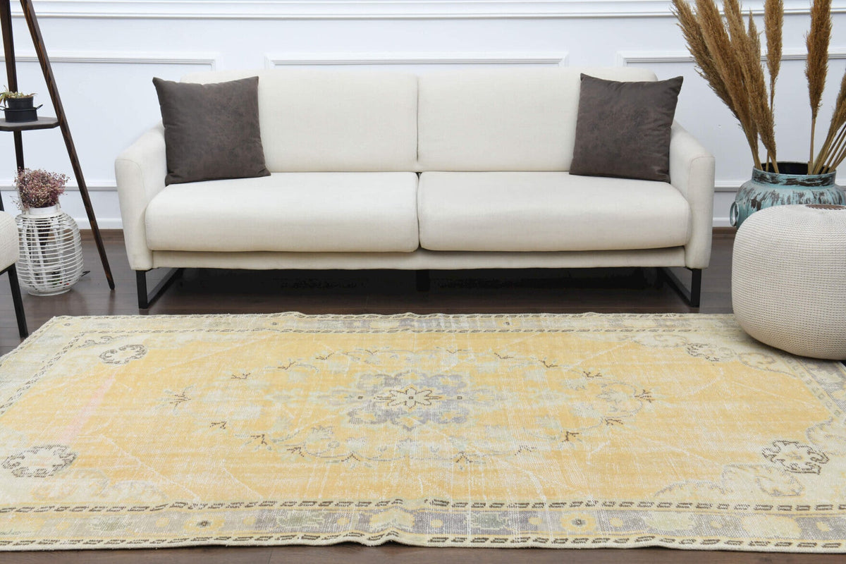 1960&prime;s - Handmade Wool Area Anatolian Rug
