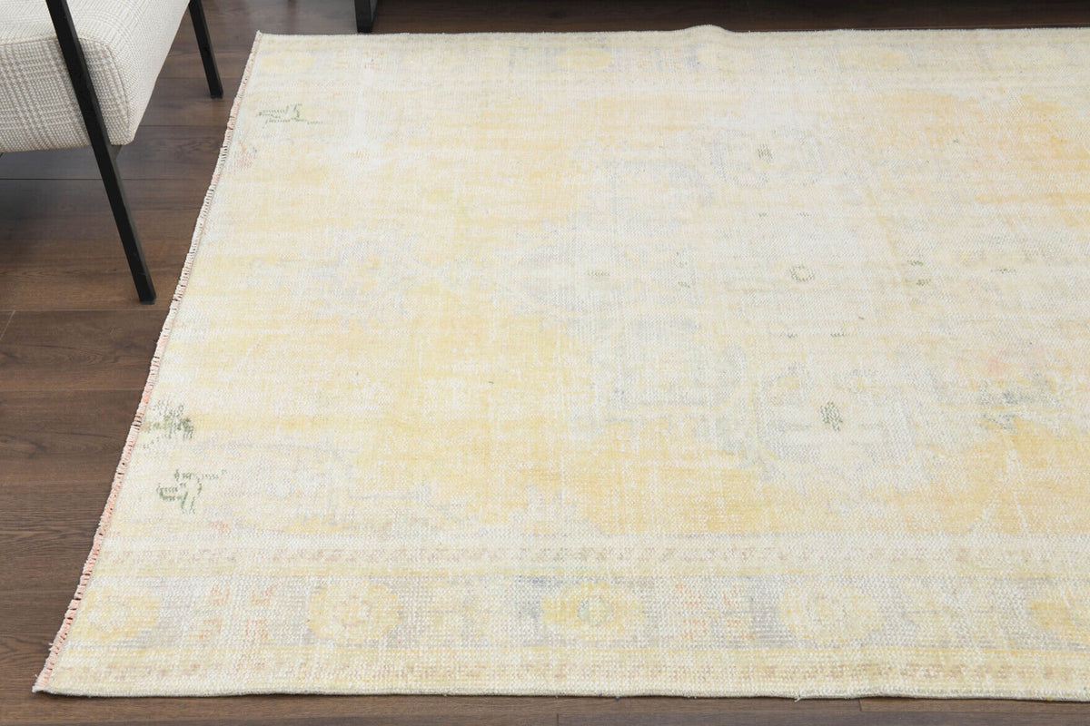 Antique Anatolian Wool Area Rug