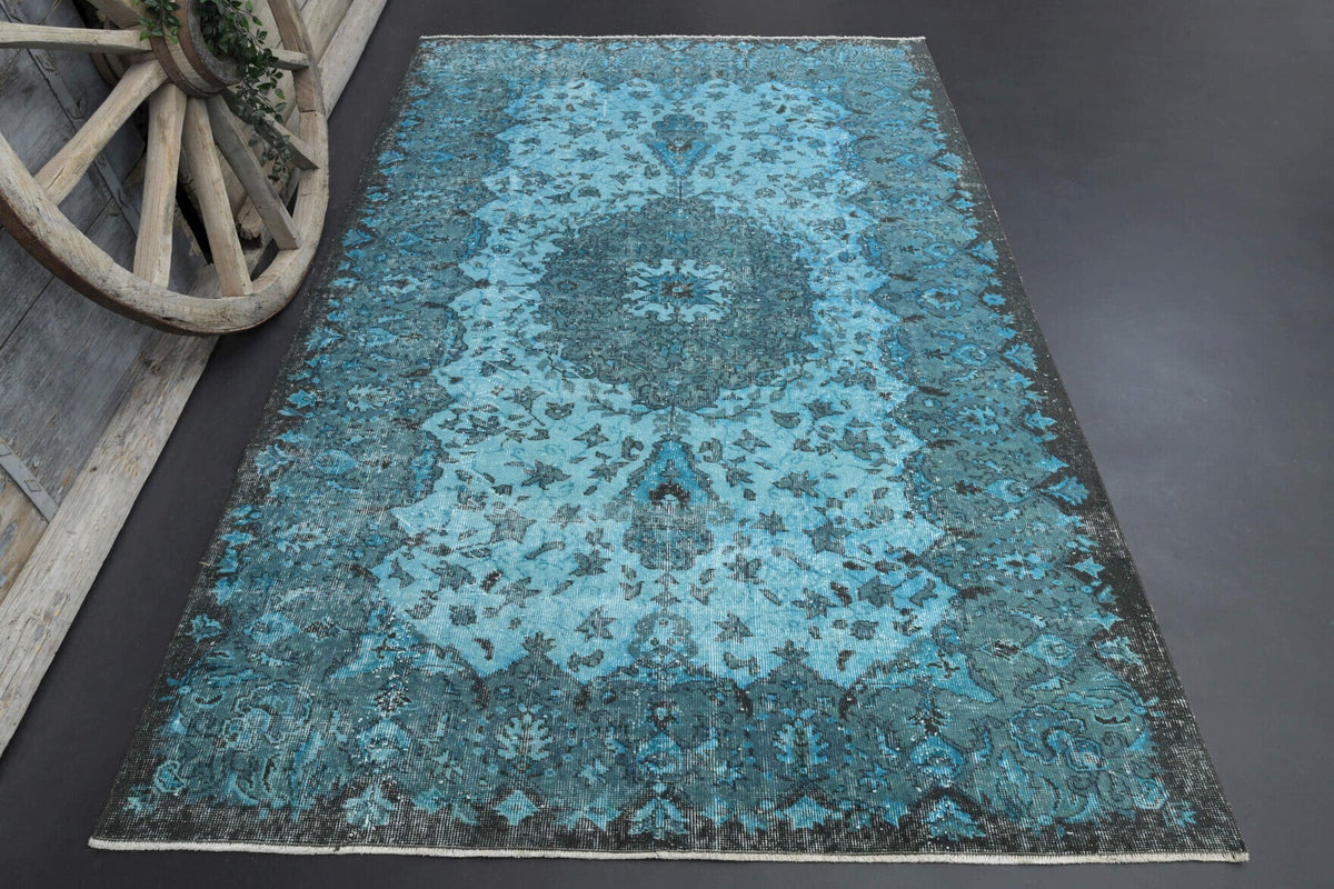 Blue Pattern Anatolian Area Rug