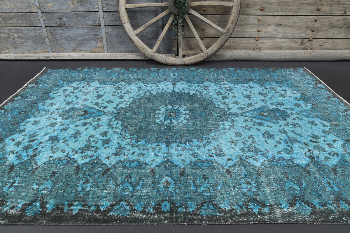 Blue Pattern Anatolian Area Rug