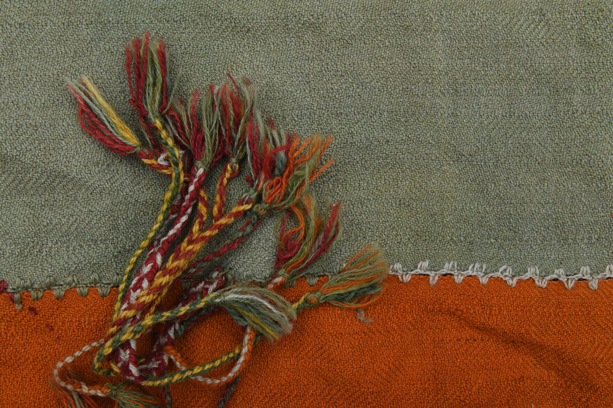 Turkish Kilim Tassel Rug