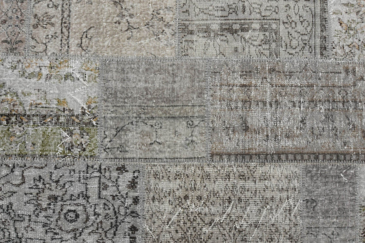 Oriental Vintage Area Patchwork Rug