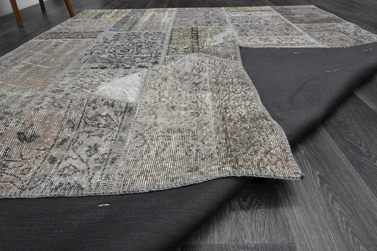 Oriental Vintage Area Patchwork Rug