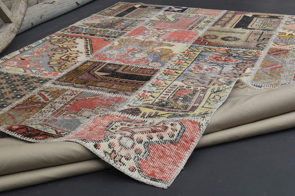 Handmade Patchwork Area Rug