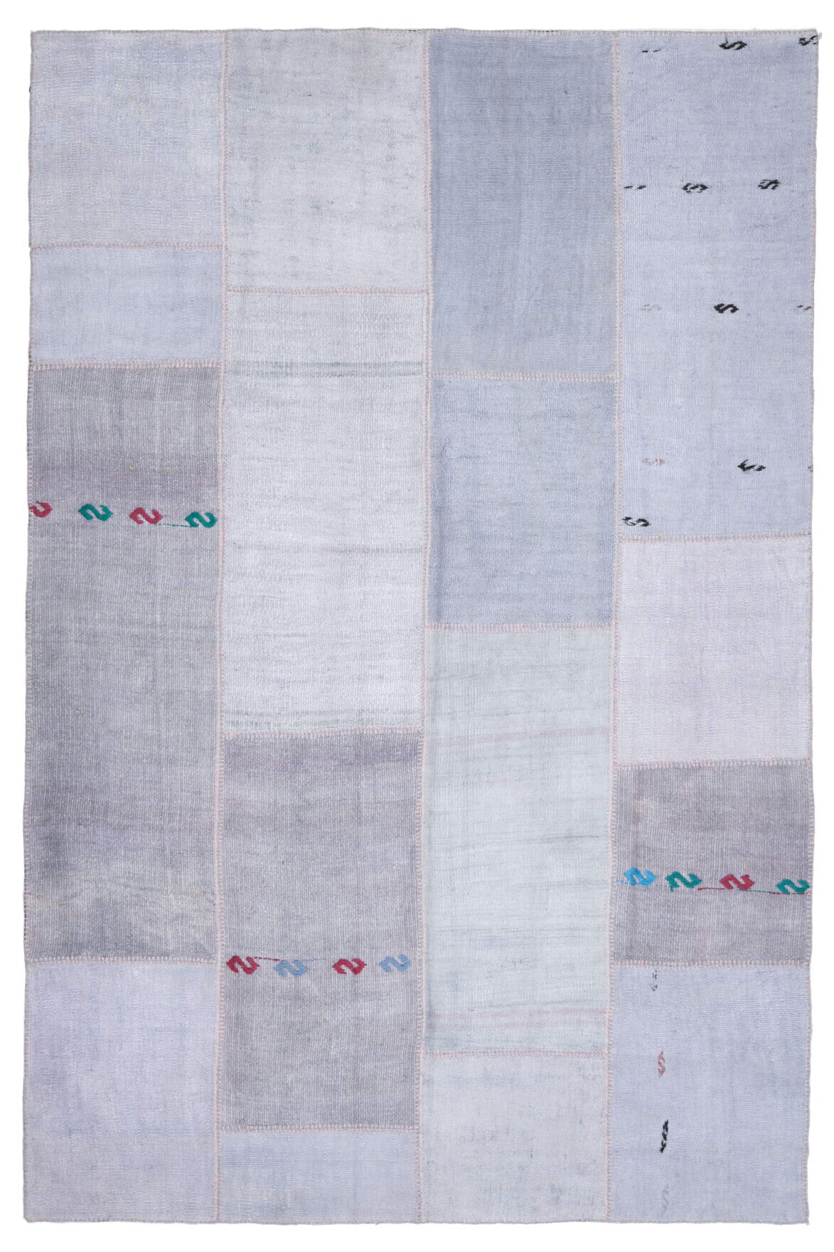 Handmade Vintage Patchwork Area Rug