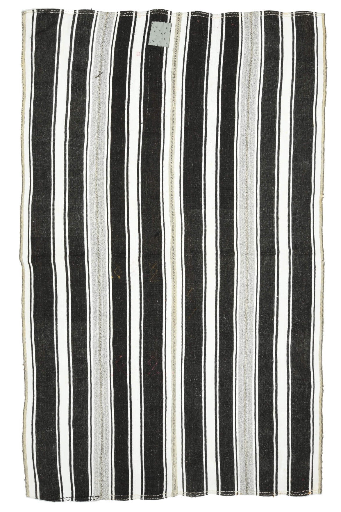 El yapımı vintage halı 183x295 cm oryantal desenli yün - detay görünümü