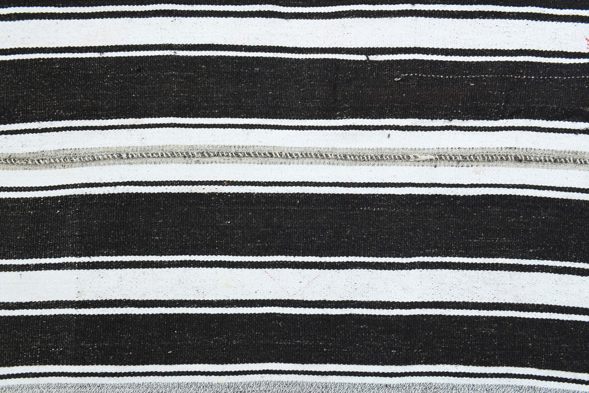 El yapımı vintage halı 183x295 cm oryantal desenli yün - üstten görünüm