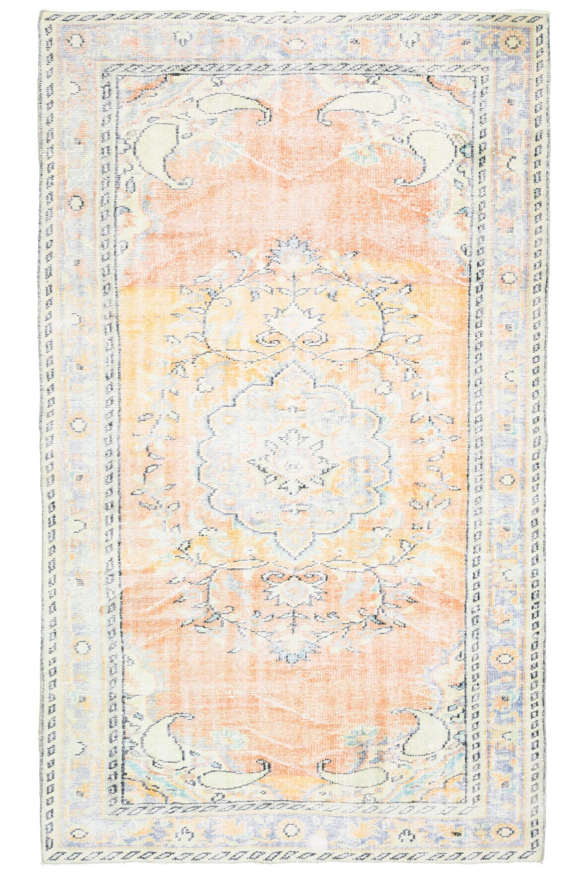 Handmade Anatolian Vintage Area Rug