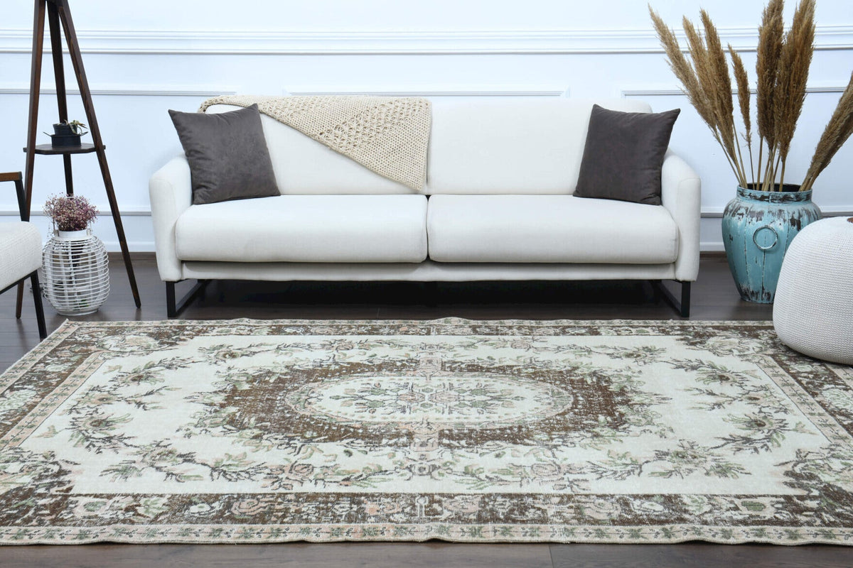 Oriental Vintage Area Anatolian Rug