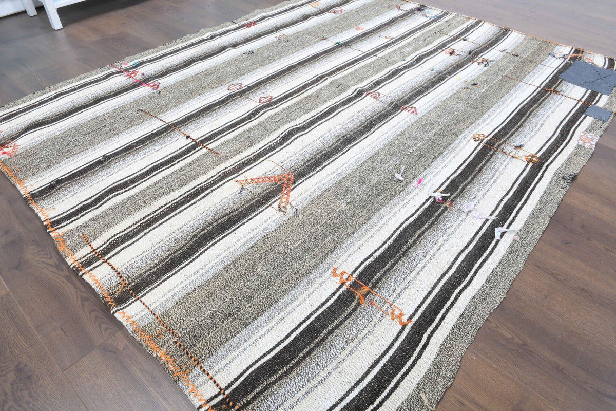 Handmade Turkish Area Vintage Rug