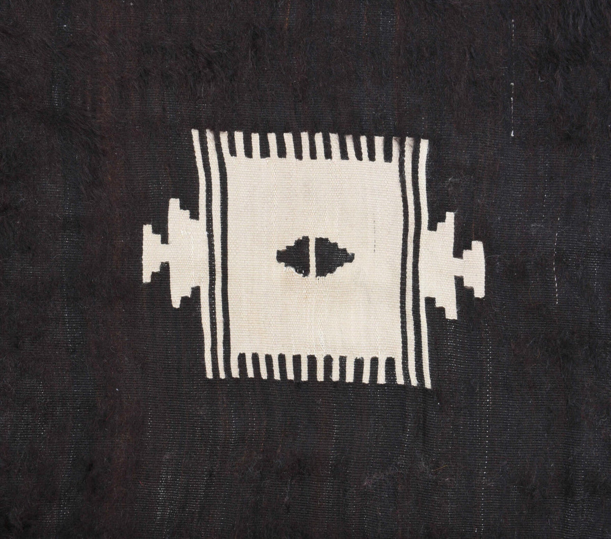 Handmade Vintage Flatweave Rug