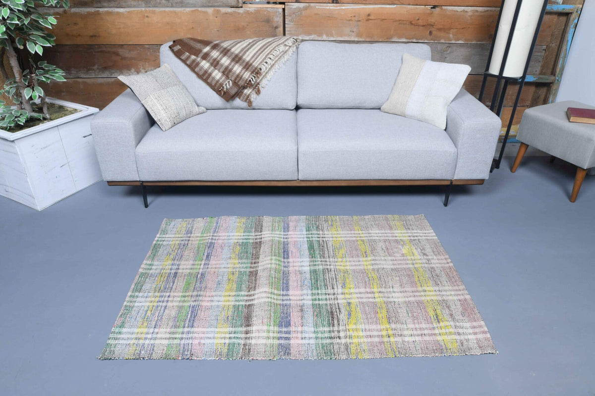 Handmade Vintage Anatolian Rug