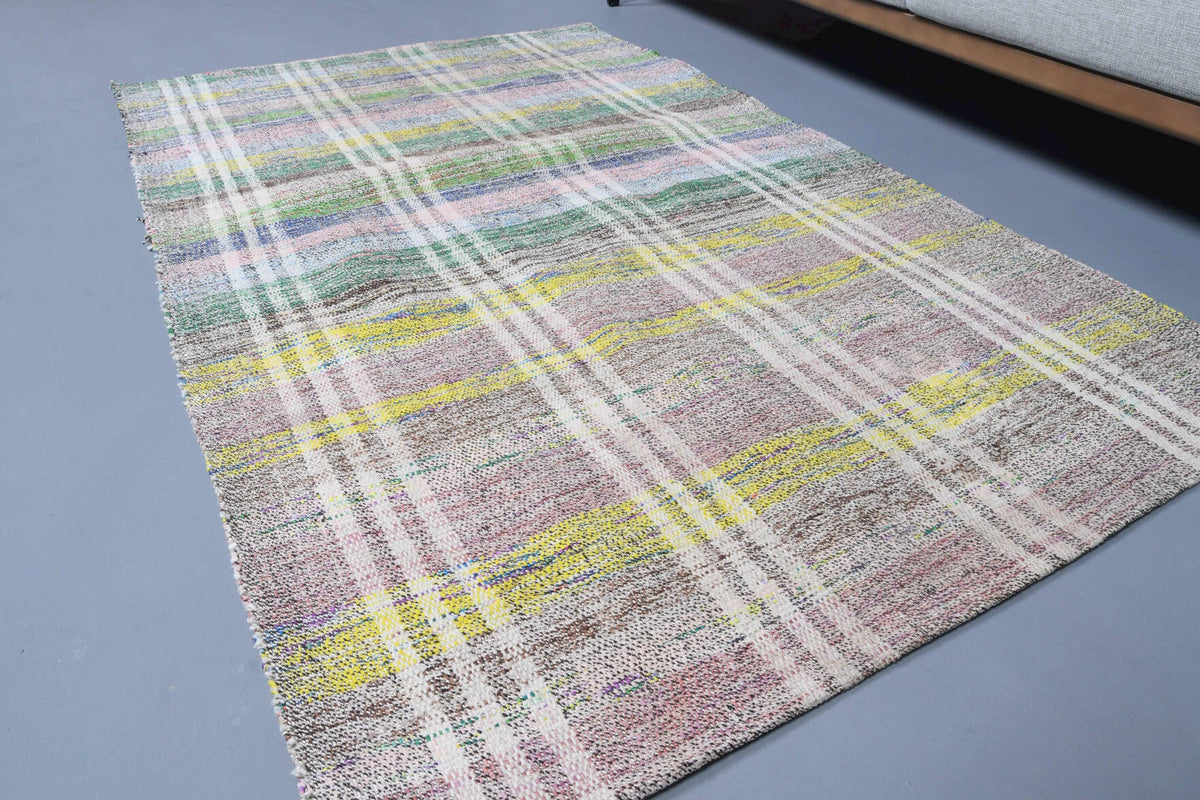 Handmade Vintage Anatolian Rug