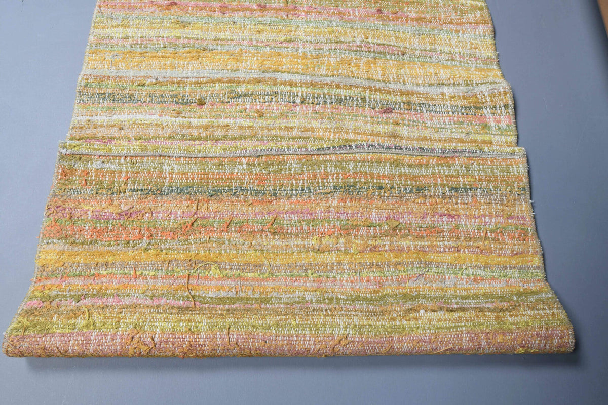 Handmade Vintage Oushak Rug