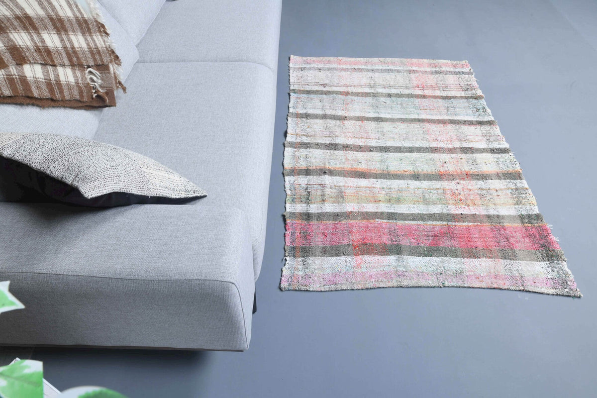 Flatweave Accent Vintage Rug