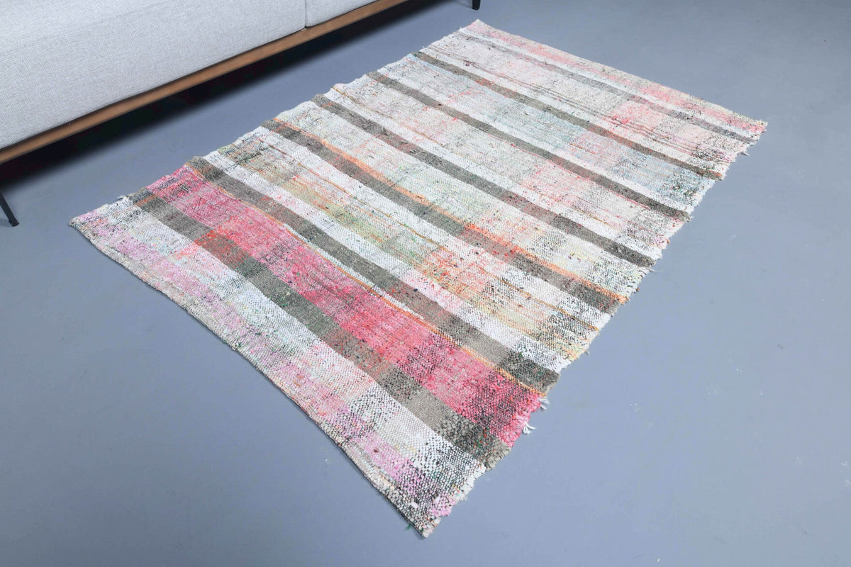 Flatweave Accent Vintage Rug