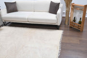 1960'lardan Anadolu kökenli düz zeminli el dokuma vintage kilim, 159x209 cm