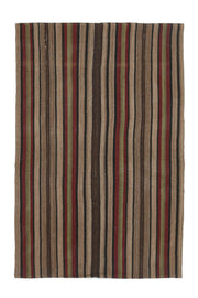 Striped Kilim Handmade Vintage Rug
