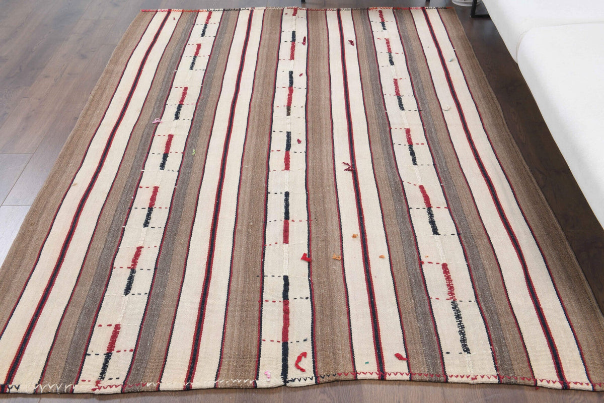 Handmade Vintage Kilim Rug