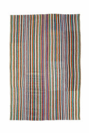 Handmade Vintage Colorful Rug