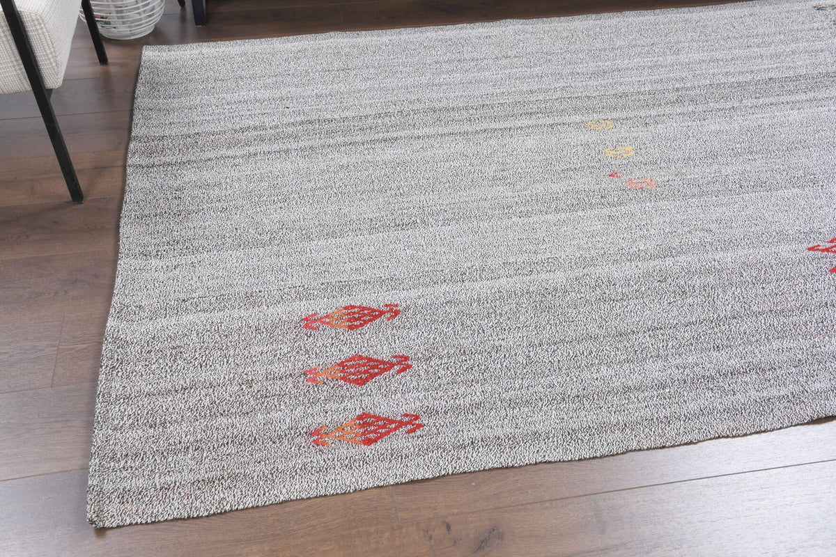Flatweave Handmade Vintage Rug