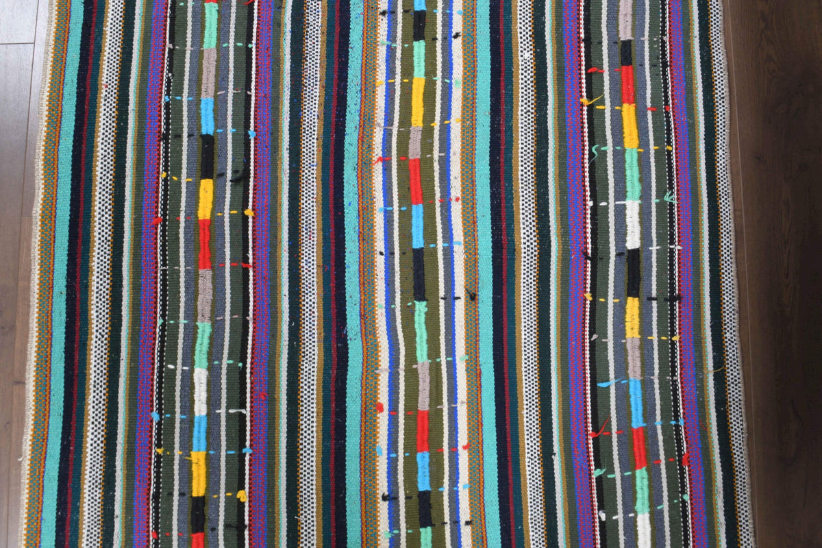 Handmade Vintage Kilim Rug